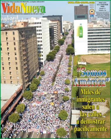 <!--:es-->“SOMOS AMERICA”
Miles de inmigrantes salen a las calles a demostrar pacíficamente<!--:-->