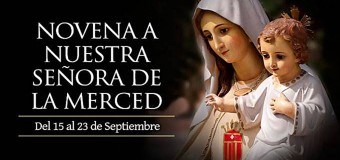 <!--:es-->HOY SE INICIA LA NOVENA A NUESTRA SEÑORA DE LA MERCED, PATRONA DE LOS PRESOS<!--:-->