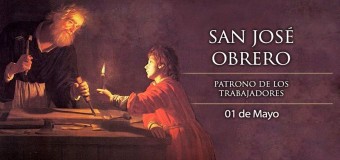 SAN JOSÉ OBRERO, PATRONO DE LOS TRABAJADORES
