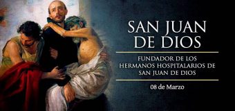 LA FIESTA DE SAN JUAN DE DIOS, PATRONO DE LOS QUE TRABAJAN EN HOSPITALES