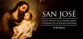 ¡FELIZ FIESTA DE SAN JOSÉ, MODELO DE PADRE Y ESPOSO!