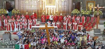 CRUZ Y VIRGEN DE LA JMJ LLEGARON A MÉXICO PARA CONSOLAR Y FORTALECER A LOS JÓVENES