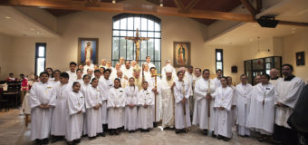 BENDICIÓN Y DEDICACIÓN DE LA PARROQUIA DEL SAGRADO CORAZÓN DE JESÚS Y SANTA MARÍA DE GUADALUPE