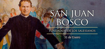 HOY CELEBRAMOS A SAN JUAN BOSCO, PADRE Y MAESTRO DE LA JUVENTUD