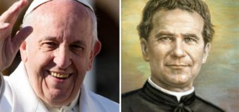 DON BOSCO, EJEMPLO PARA JÓVENES, ENFERMOS Y RECIÉN CASADOS, SEGÚN EL PAPA