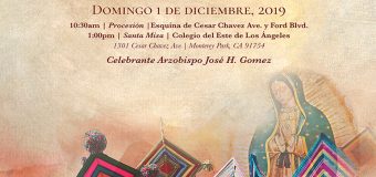 ALISTAN PEREGRINACIÓN DE LA VIRGEN DE GUADALUPE
