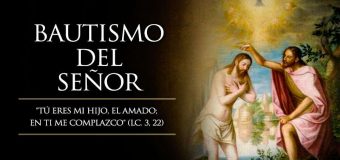 LA IGLESIA CELEBRA EL BAUTISMO DEL SEÑOR