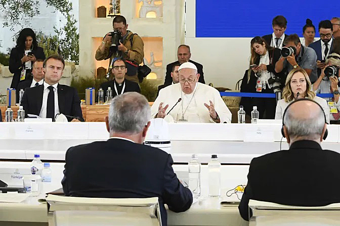 DISCURSO DEL PAPA FRANCISCO EN LA CUMBRE DEL G7