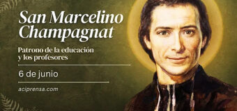 HOY ES LA FIESTA DE SAN MARCELINO CHAMPAGNAT, FUNDADOR DE LOS MARISTAS