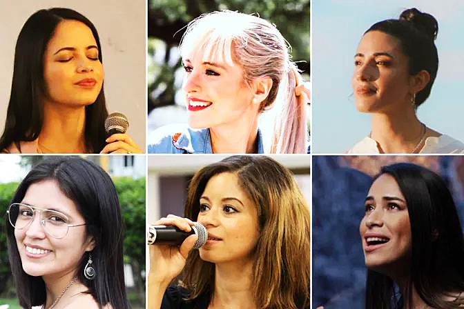 6 CANTAUTORAS CATÓLICAS QUE ESTÁN CONQUISTANDO AMÉRICA LATINA CON SU MÚSICA DE ALABANZA A DIOS