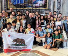 JÓVENES DE LOS ÁNGELES VIVEN UN JUBILEO DE FE Y PUERTAS ABIERTAS EN ROMA