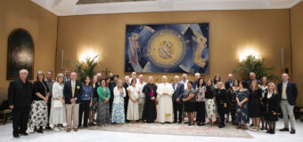 PEREGRINOS DE EEUU EN EL JUBILEO DE LOS CATEQUISTAS TIENEN UNA AUDIENCIA PRIVADA CON EL PAPA