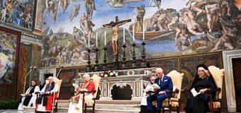 EL PAPA LEÓN XIV Y EL REY CARLOS III HACEN HISTORIA AL REZAR JUNTOS POR PRIMERA VEZ DESDE LA REFORMA