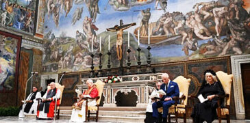 EL PAPA LEÓN XIV Y EL REY CARLOS III HACEN HISTORIA AL REZAR JUNTOS POR PRIMERA VEZ DESDE LA REFORMA