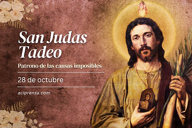 HOY CELEBRAMOS A SAN JUDAS TADEO, PATRONO DE LAS CAUSAS IMPOSIBLES