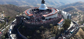 70 MIL JÓVENES PEREGRINARON AL MONUMENTO A CRISTO REY EN MÉXICO