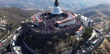 70 MIL JÓVENES PEREGRINARON AL MONUMENTO A CRISTO REY EN MÉXICO